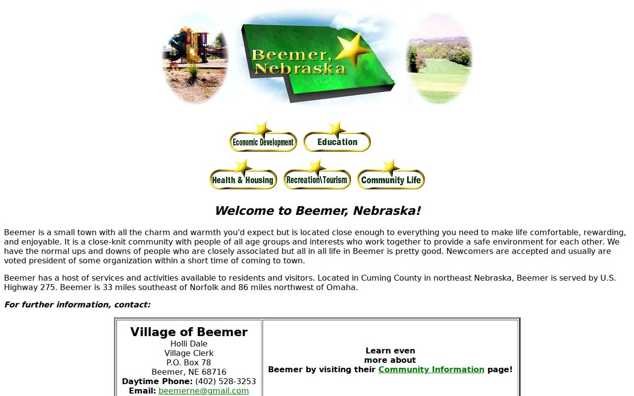 Cuming County community office source comparison